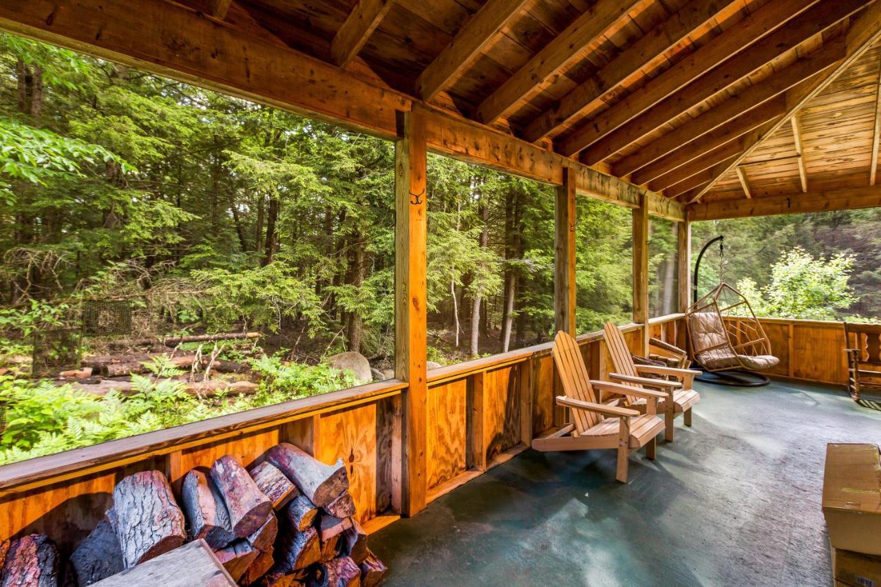 Schroon Lake Lost Pond Cabin מראה חיצוני תמונה