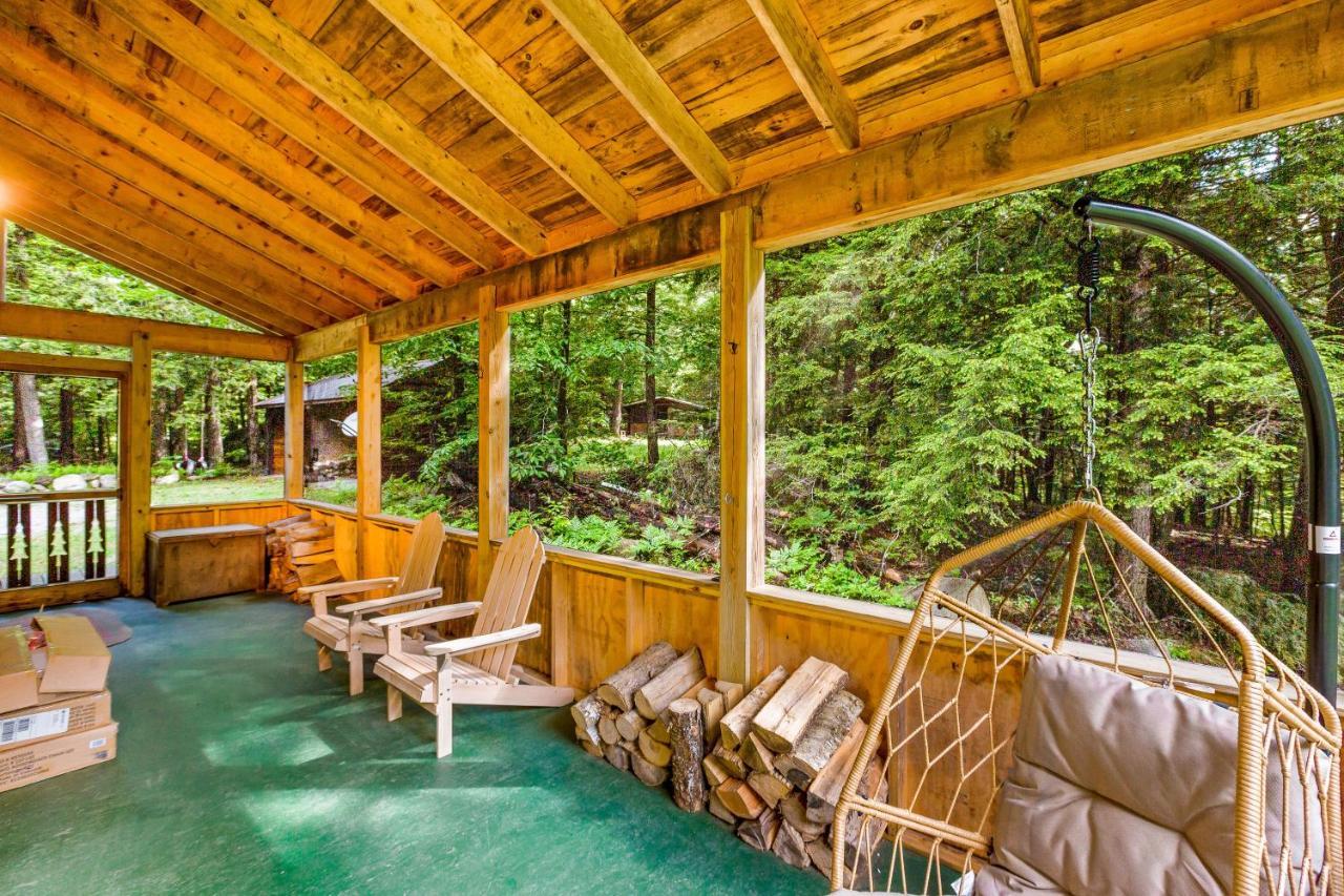 Schroon Lake Lost Pond Cabin מראה חיצוני תמונה